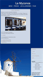 Mobile Screenshot of le-myconos.be